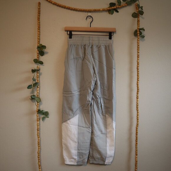 Nike Kids Straight Leg Colorblock Gray Track Pants Size Large - Picture 5 of 7